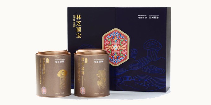 林芝菌寶——有機(jī)松茸、金耳禮盒
